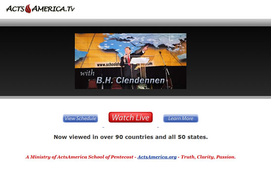 ActsAmerica.tv Screenshot